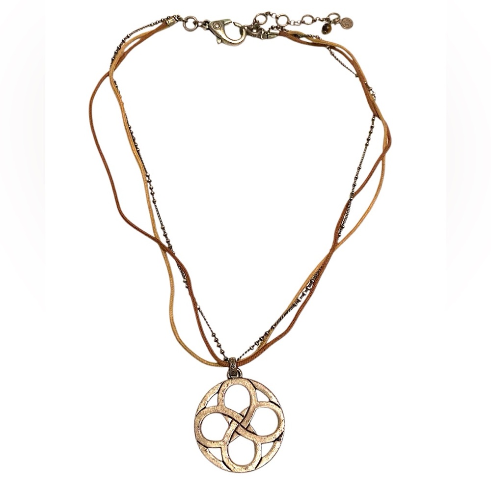 S10 Celtic Symbol Silver Necklace